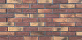 Aura Brick 1002. Rustic-Style Thin Brick Veneer. Rich Earthy Tones. 1/2″ in Thickness. Classic Aged Edges.
