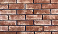 Modular Whitewashed Thin Brick Veneer. Aged and Weather-Beaten Finish with Subtle Distress.