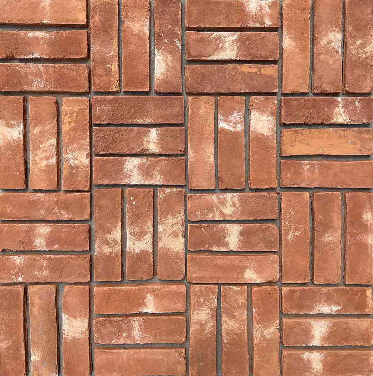 SAMPLES: Lime Red Flooring Brick