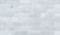 Marble Brick - White. Elegant Finish with Subtle Veining and Defined Corners. Thin Brick Veneer Sliced from Real Marble.