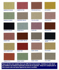 Color pigments for grout