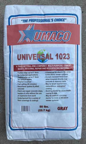 Basecoat mortar