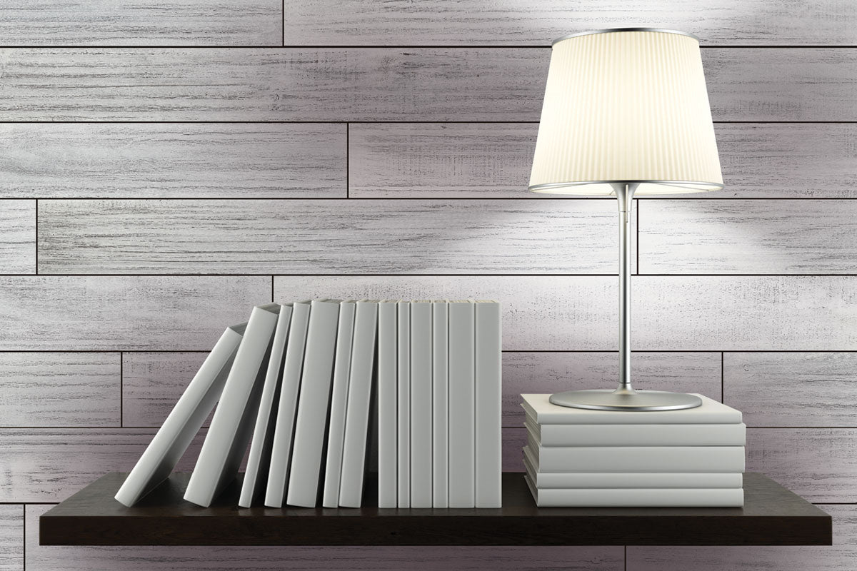 Snowy Dark (Wooden Wall Planks)